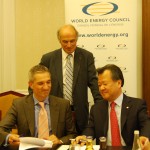 JK Kim, Chairman & CEO of KEPCO and Christoph Frei, Secretary General WEC, sign patronage agreement